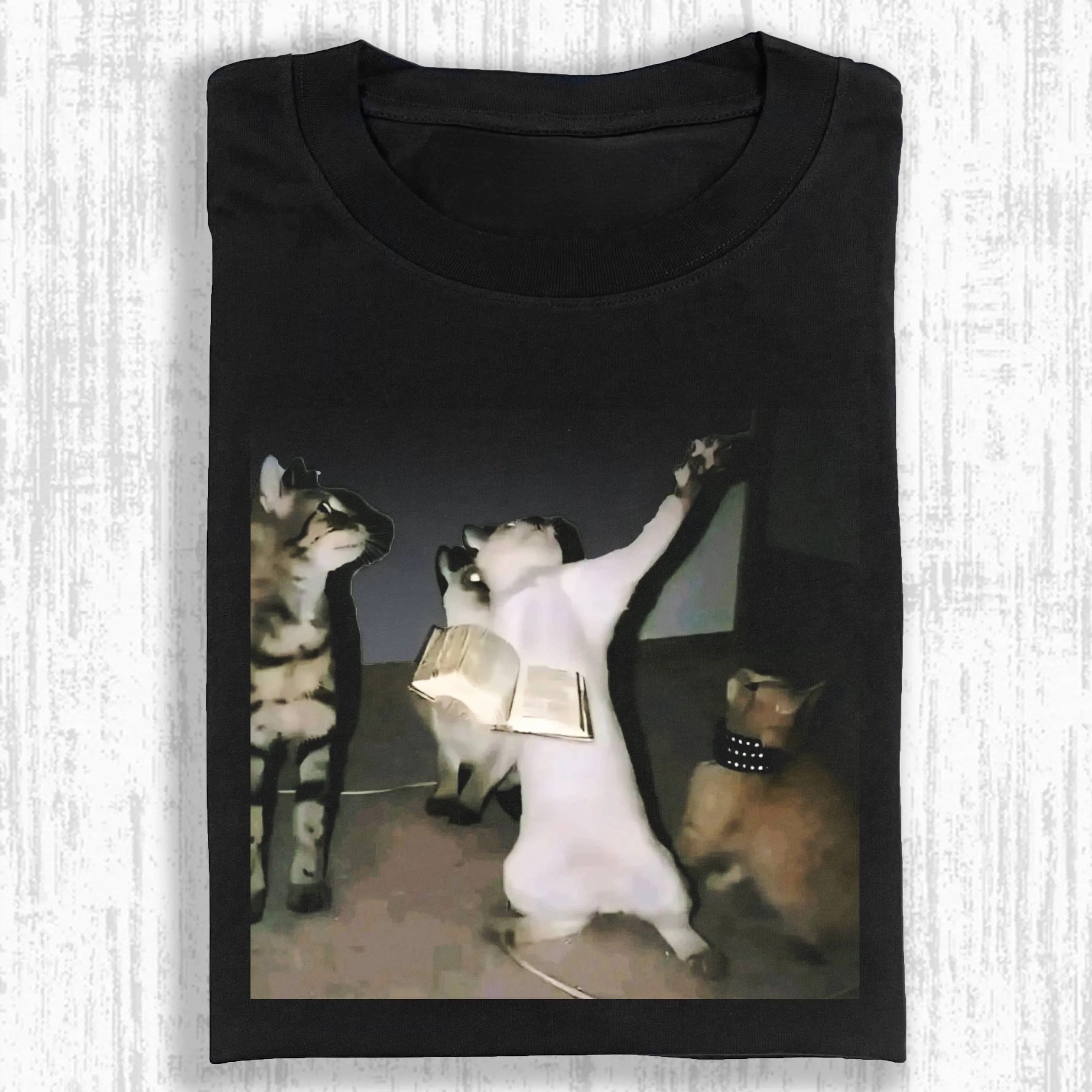 WACKY CAT TEE. 7.18-ComicClothe