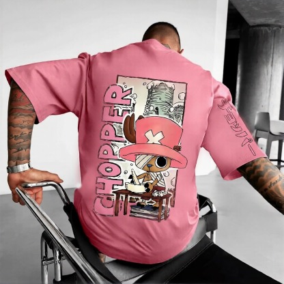 Unisex Anime Inspired Vintage T-Shirt