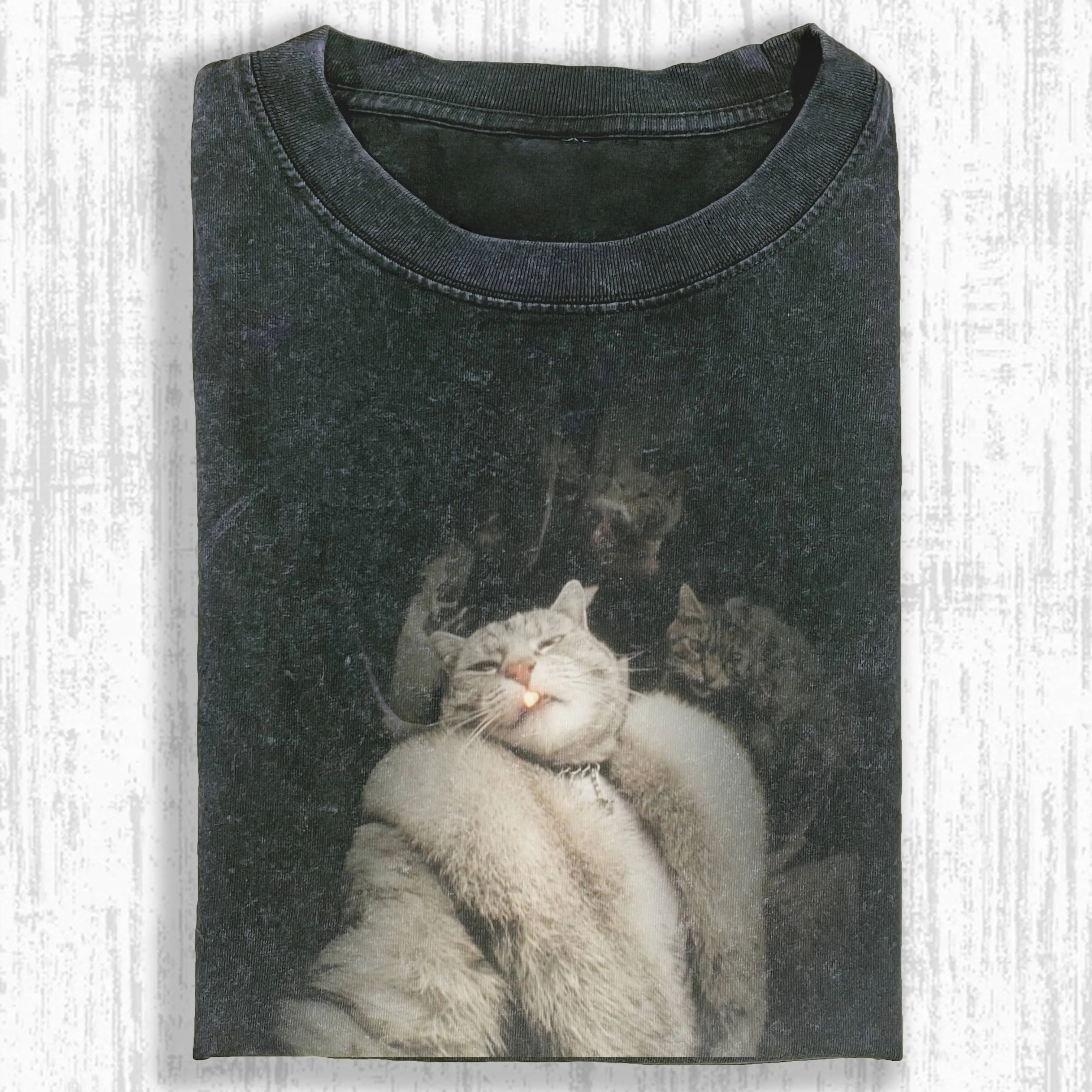 WACKY CAT TEE. 7.18-ComicClothe