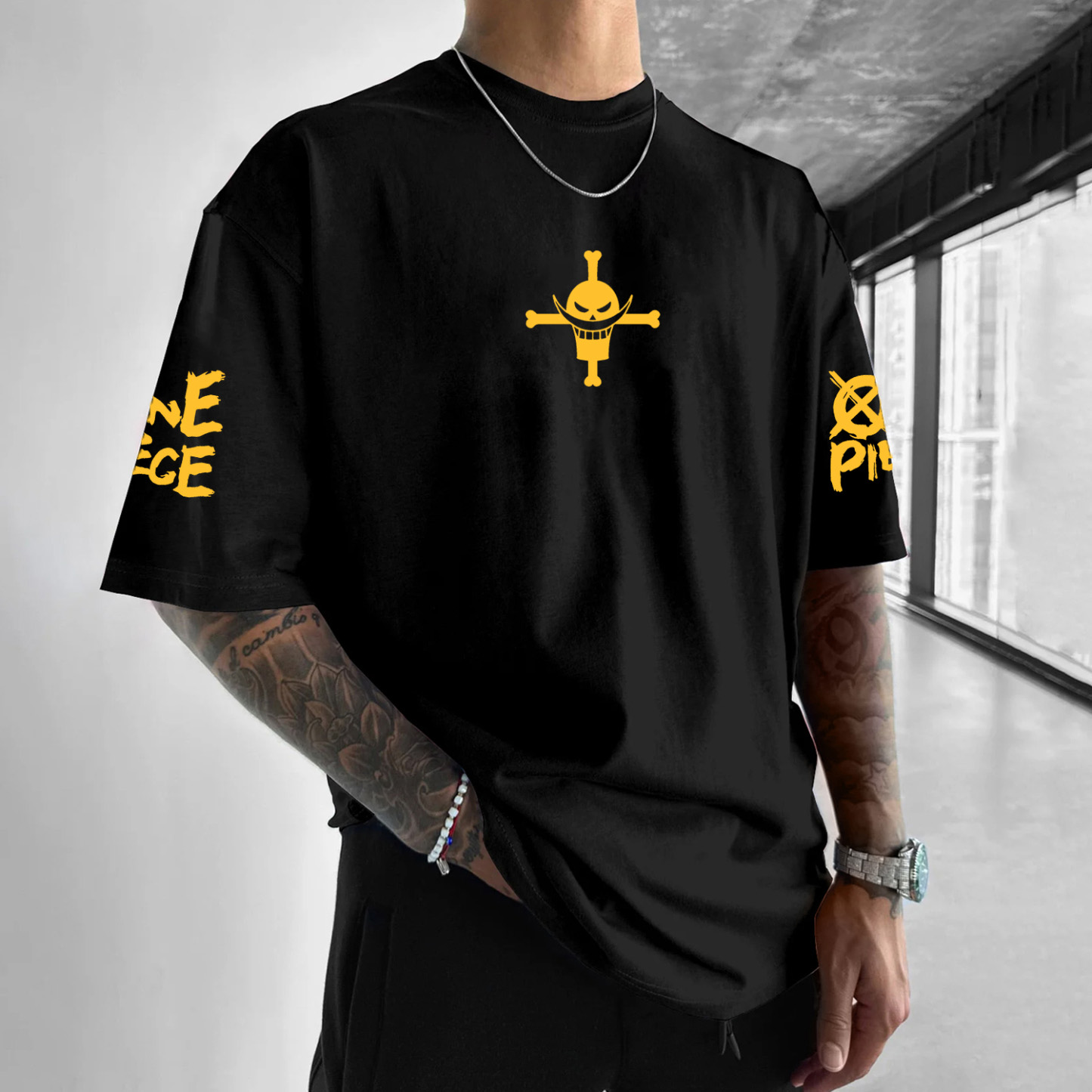 Unisex Anime Inspired Vintage T-Shirt丨