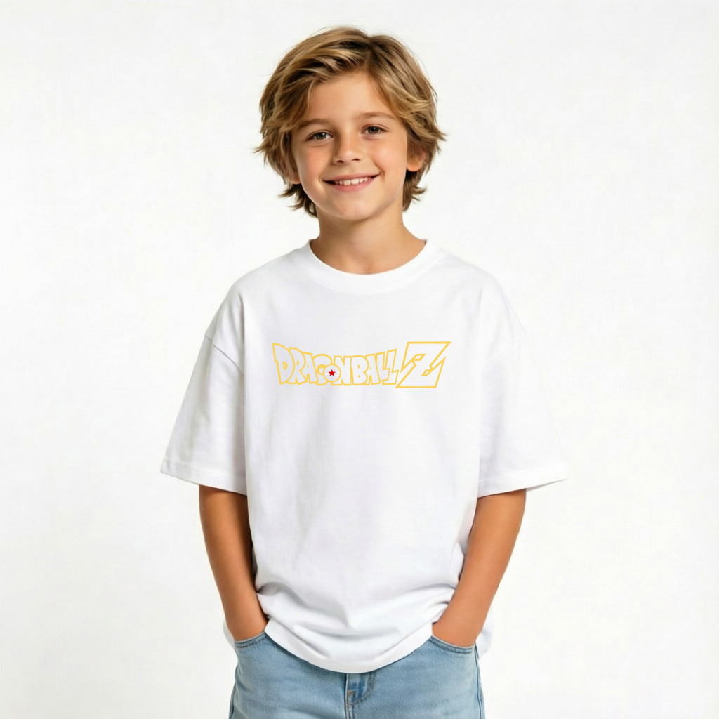 Dragon Ball Anime Graphic T-Shirt for Vegeta Kids Cartoon Print Cotton Tee