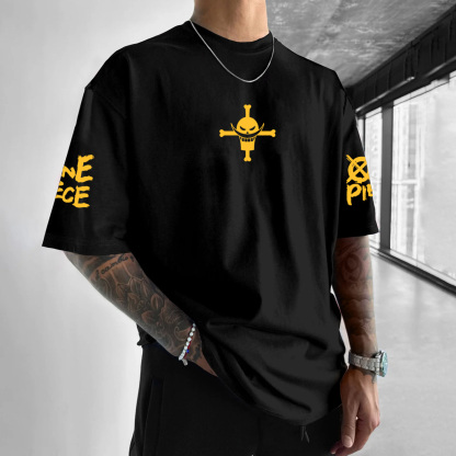 Unisex Anime Inspired Vintage T-Shirt丨