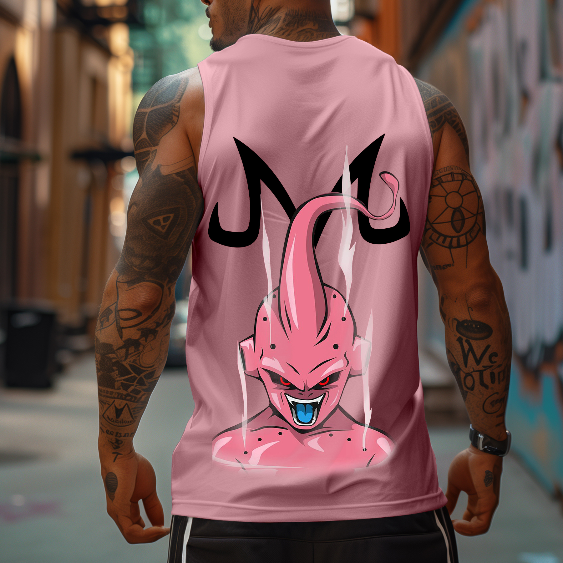 Casual Animation Design Print Tank Top-AnimeClothe
