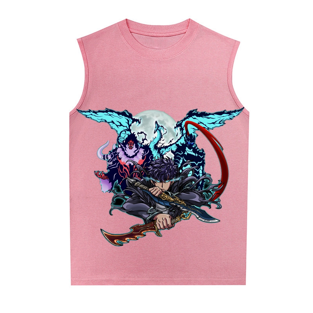 Men's Casual Gym Tank Top-AnimeClothe