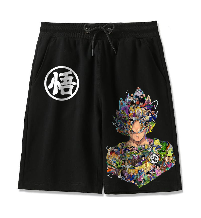 Unisex Casual Anime Streetwear Shorts