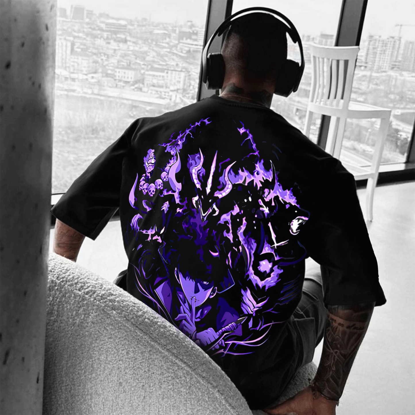 Unisex Anime Inspired Vintage T-Shirt