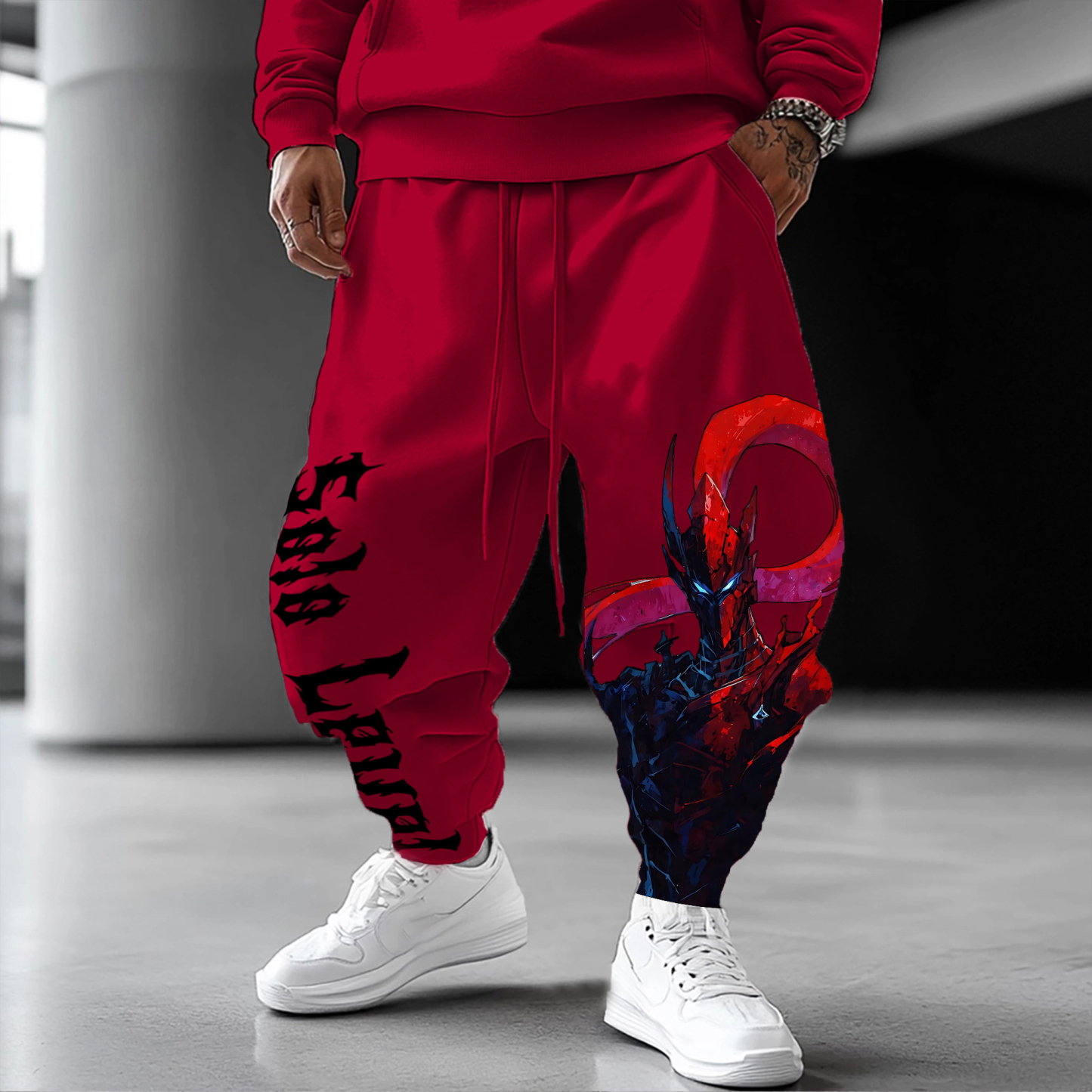 Unisex Casual Anime Streetwear Pants