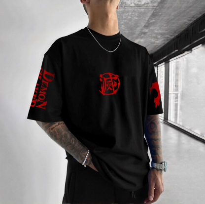 Unisex  Demon Slayer Anime Inspired Vintage T-Shirt