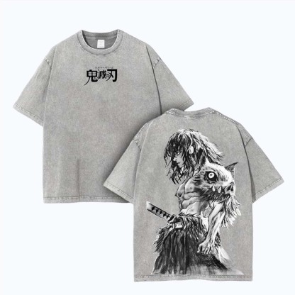 Demon Slayer Hashibira Inosuke Anime T-Shirt