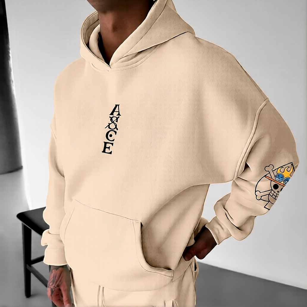 Unisex Anime Graphic Streetwear Vintage Hoodie