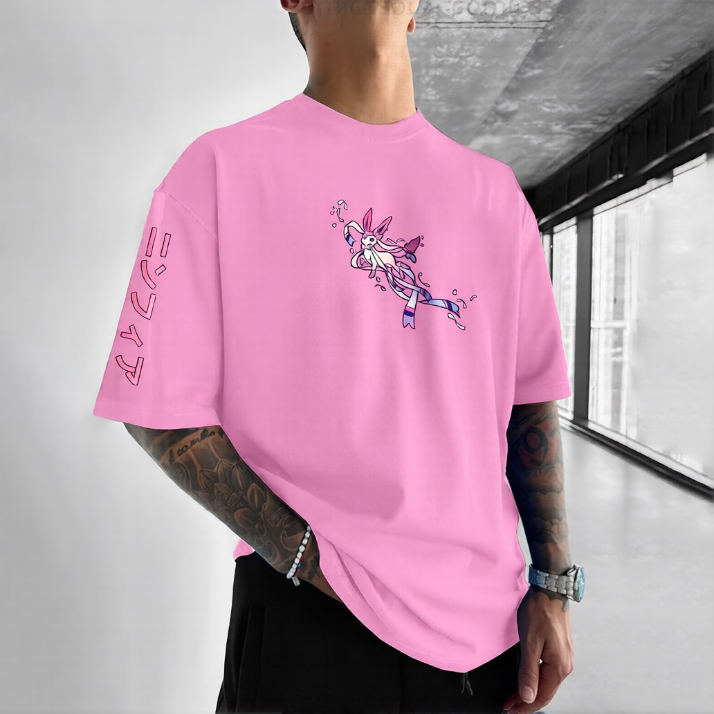 Pokémon Unisex Anime Eevee T-shirt