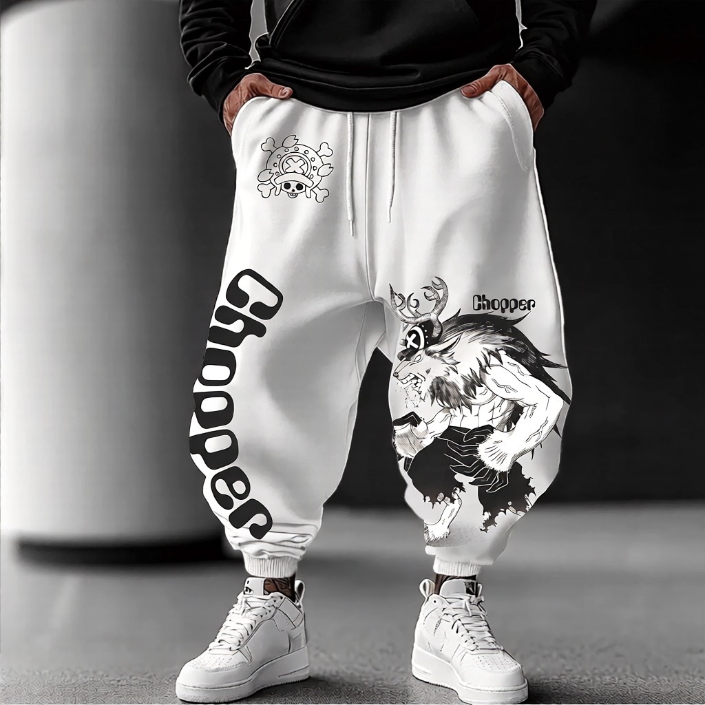 Unisex Anime Inspired Vintage Pants