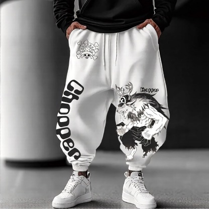 Unisex Anime Inspired Vintage Pants