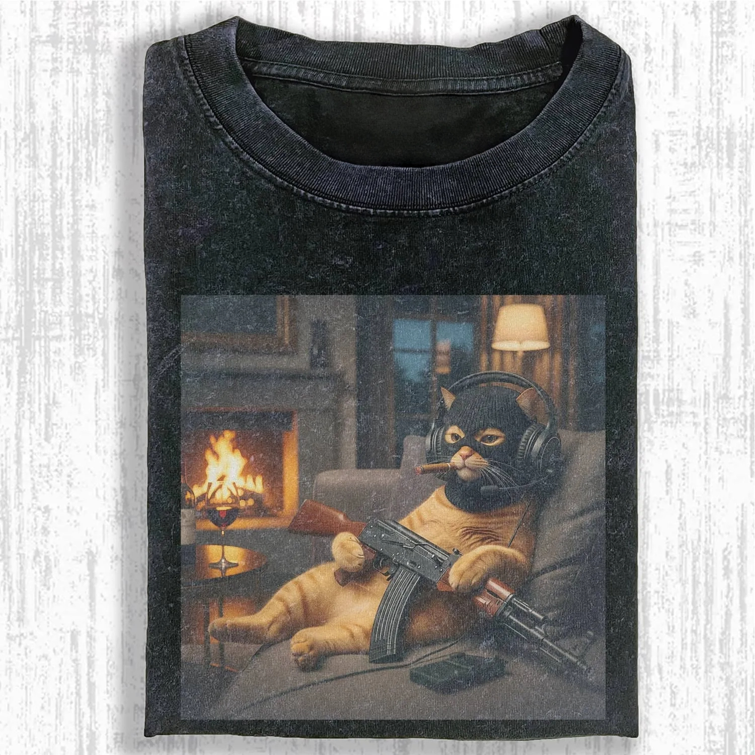 WACKY CAT T-SHIRT-ComicClothe