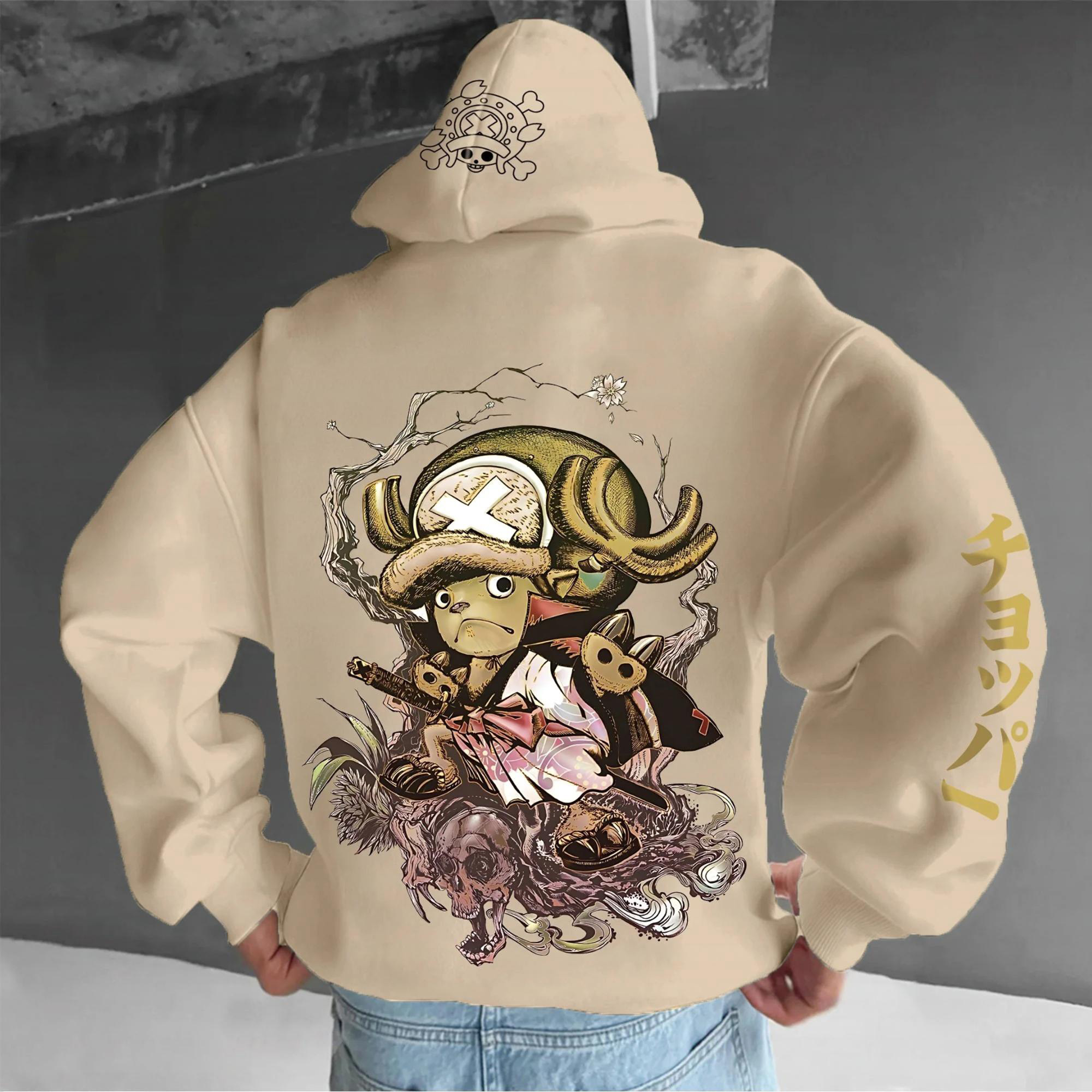 Unisex Anime Graphic Streetwear Vintage Hoodie