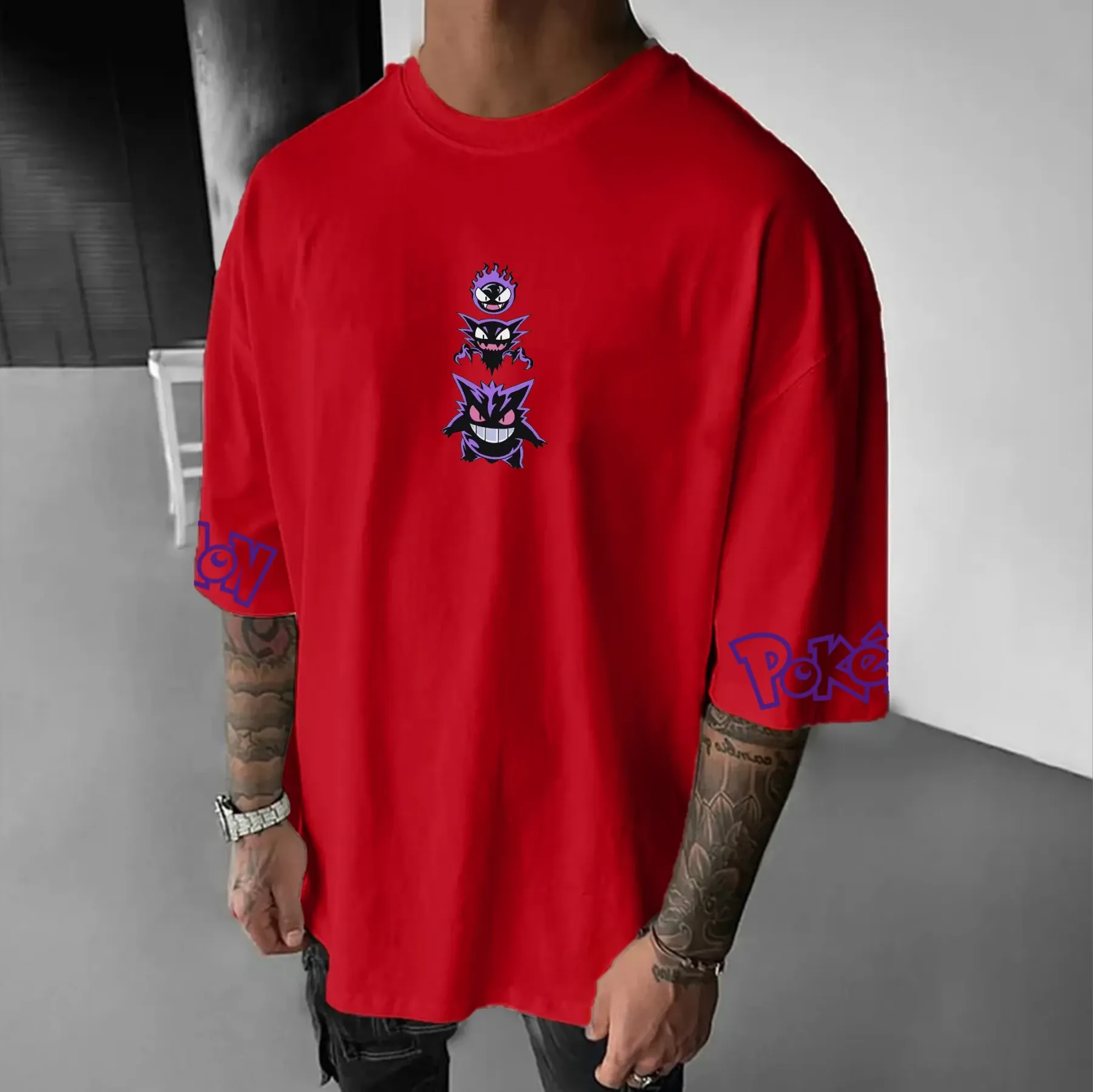 Unisex Anime Inspired Vintage T-Shirt-AnimeClothe