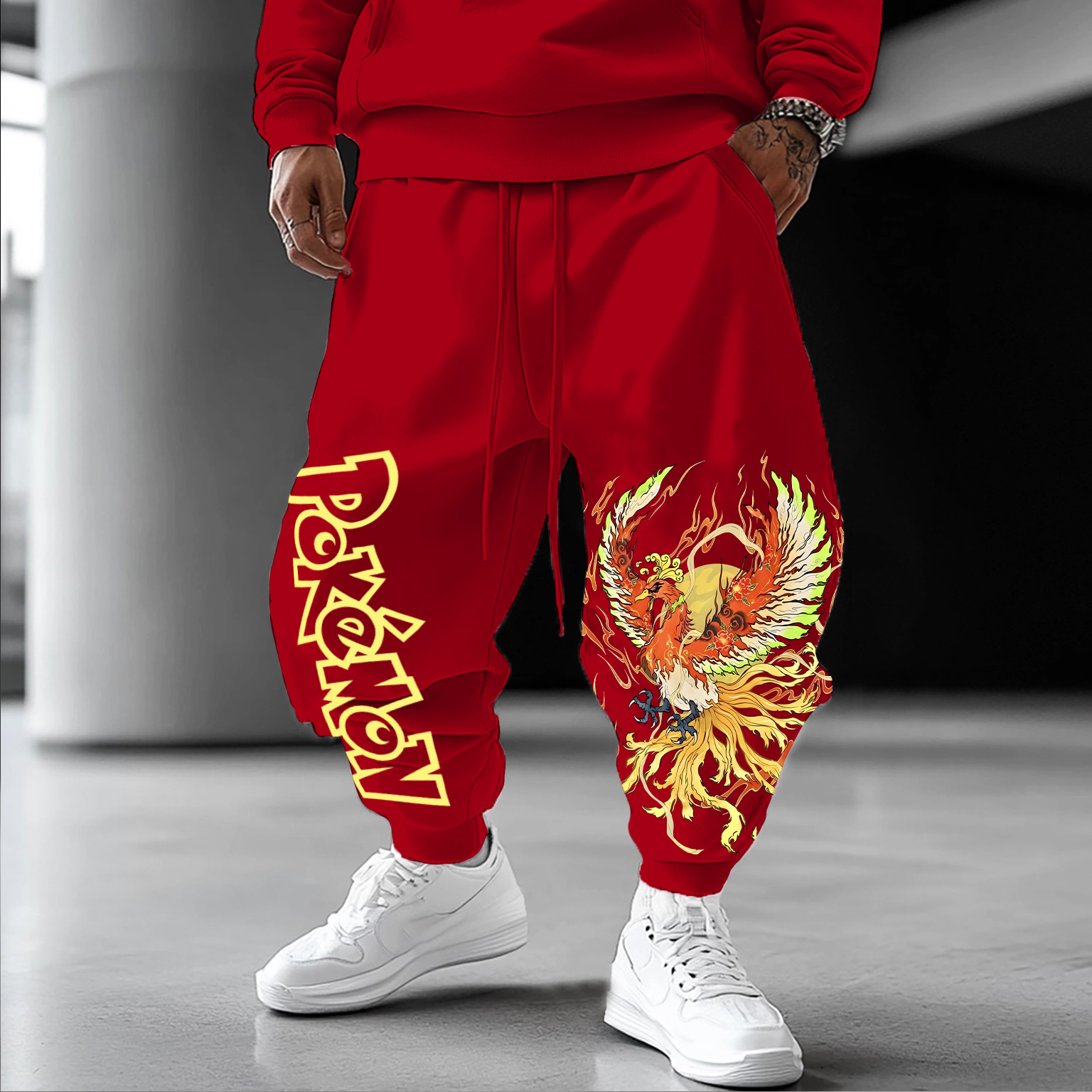 Unisex  “Pokémon” Casual Anime Streetwear Pants
