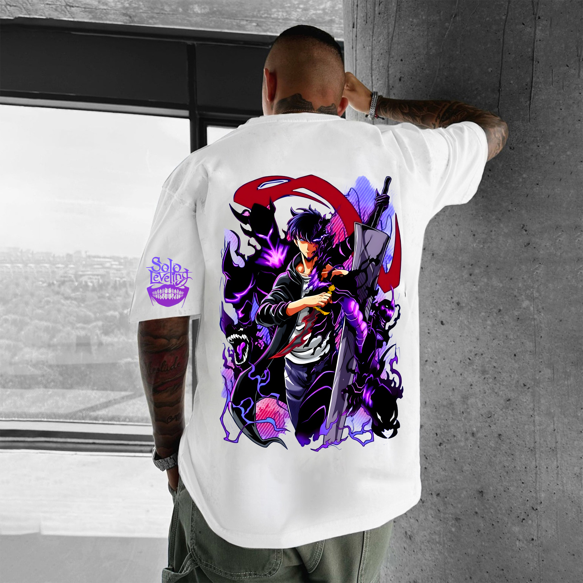 Unisex Anime Inspired Vintage T-Shirt-AnimeClothe