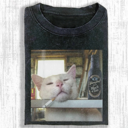 WACKY CAT T-SHIRT-ComicClothe