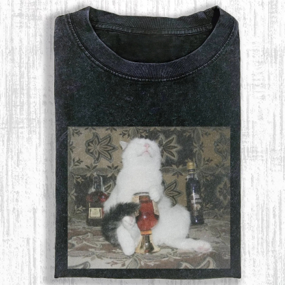 WACKY CAT  T-SHIRT-ComicClothe