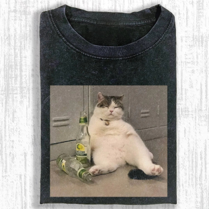 WACKY CAT  T-SHIRT-ComicClothe