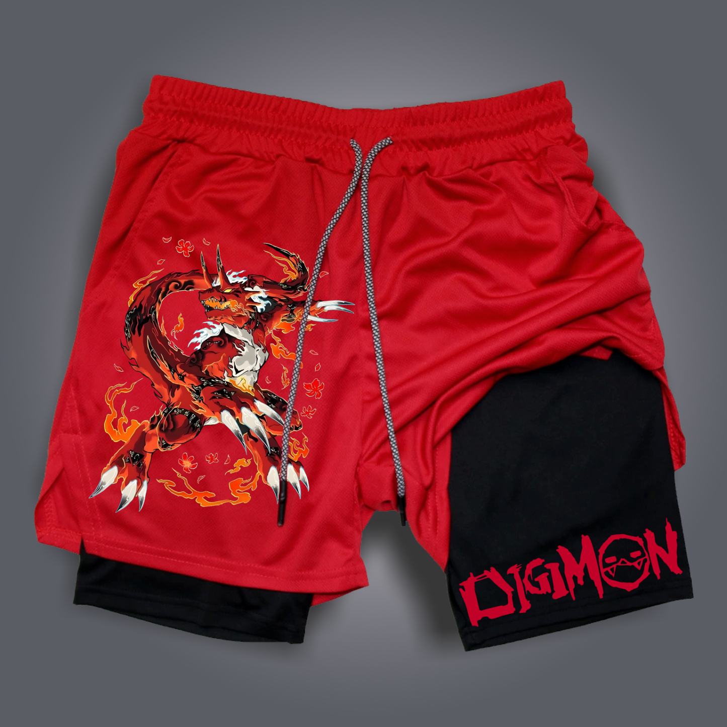 Unisex “Digimon” Casual Anime Streetwear Shorts