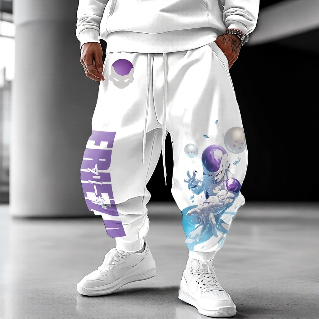 Unisex Casual Anime Streetwear Pants