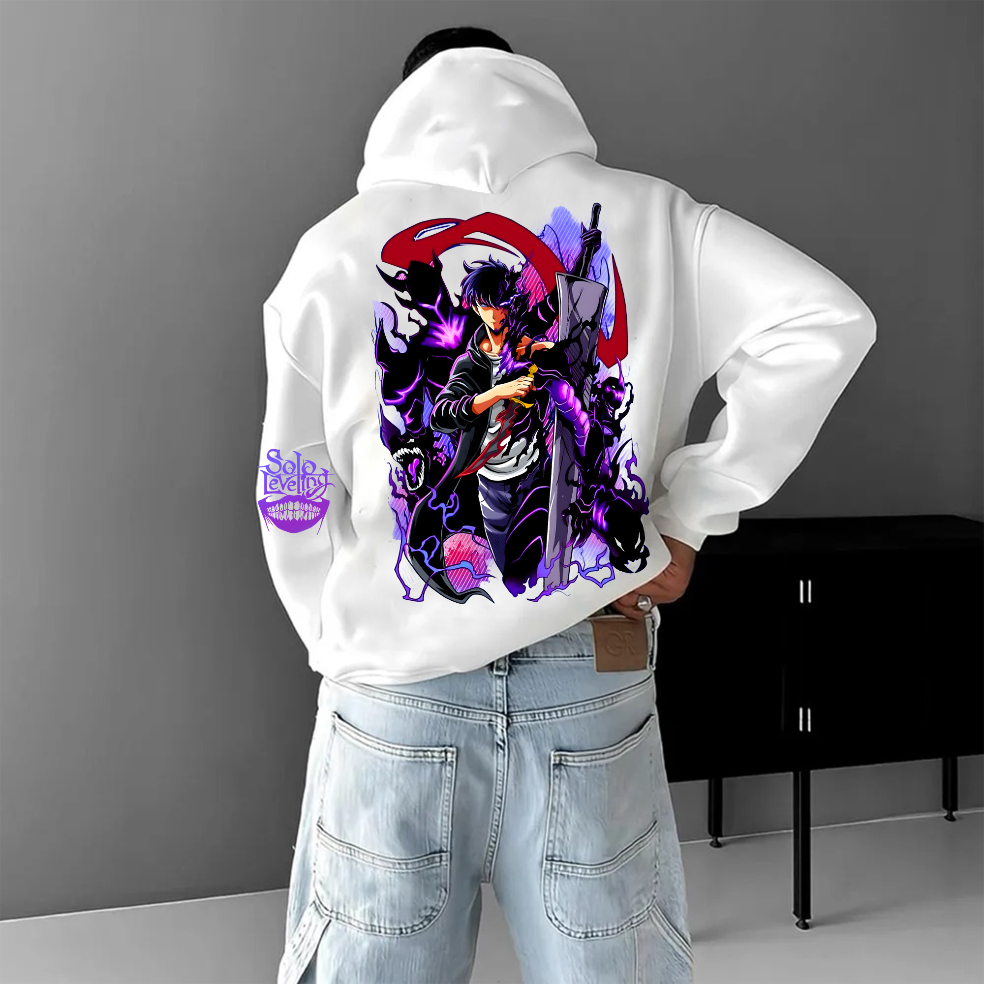 Unisex Anime Graphic Streetwear Vintage Hoodie