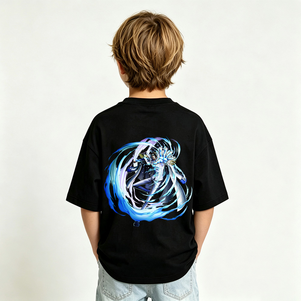 One Piece Anime Graphic T-Shirt for Doflamingo Kids Cartoon Print Cotton Tee