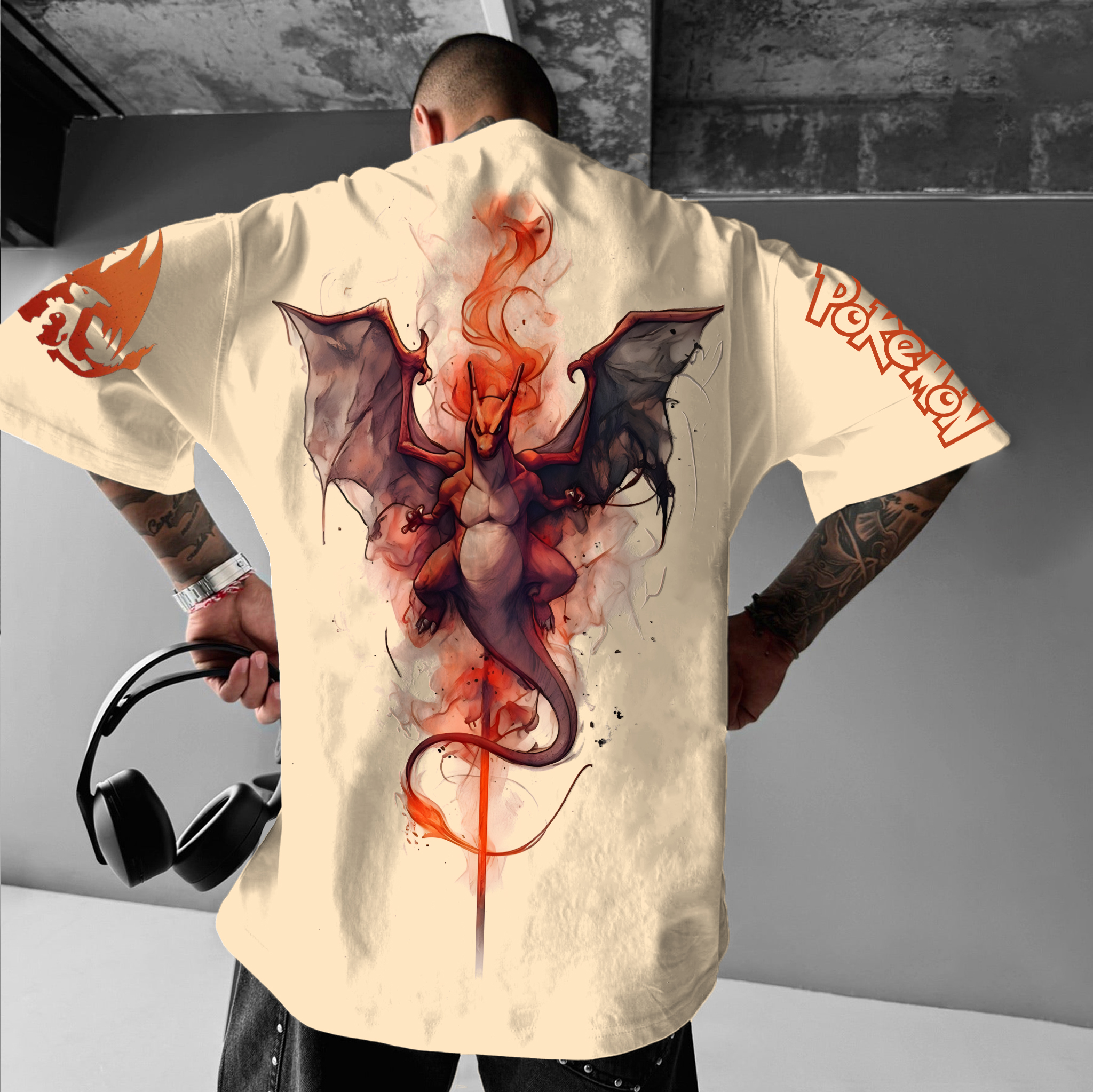 Unisex   Anime Inspired Vintage T-Shirt-AnimeClothe