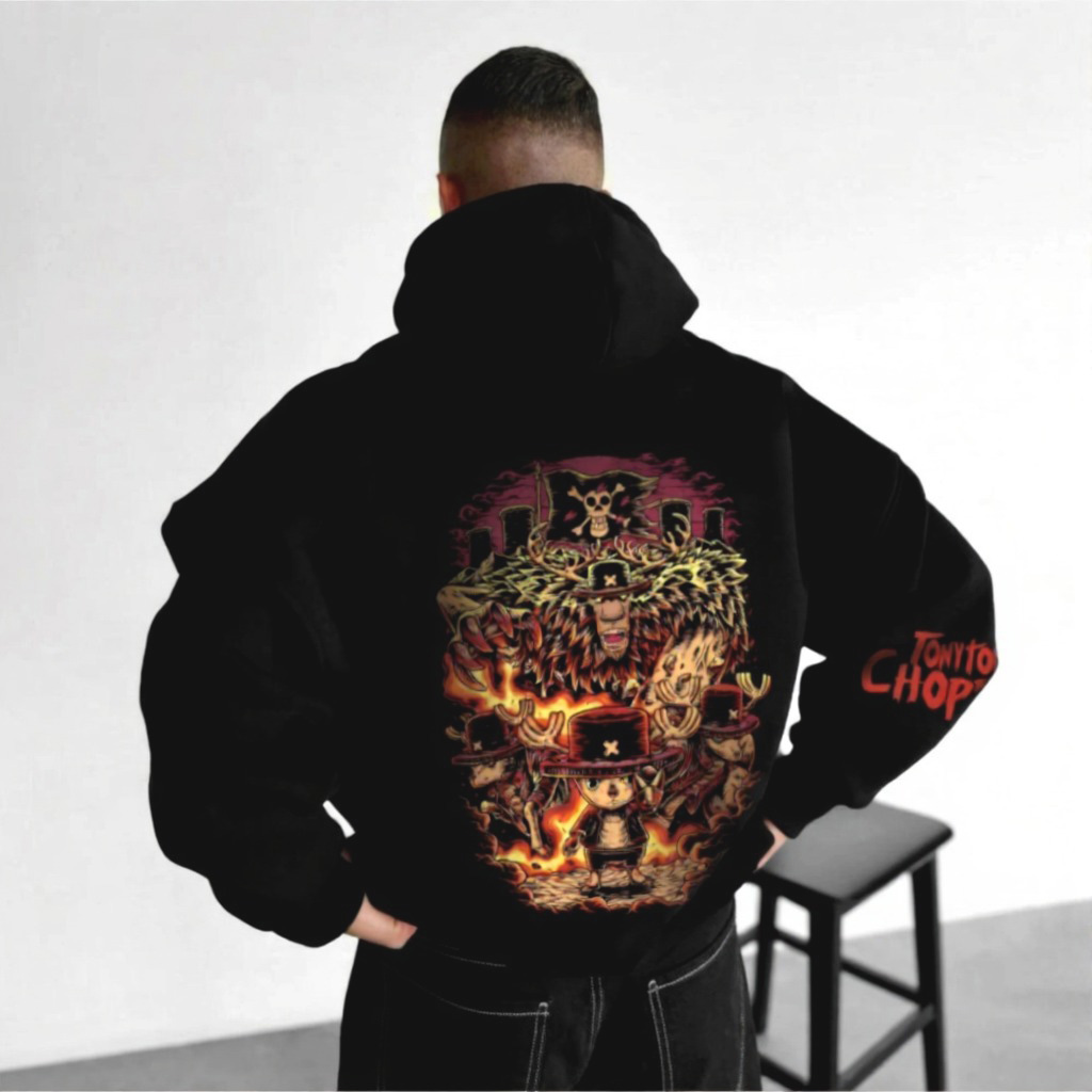 Unisex Anime Graphic Streetwear Vintage Hoodie