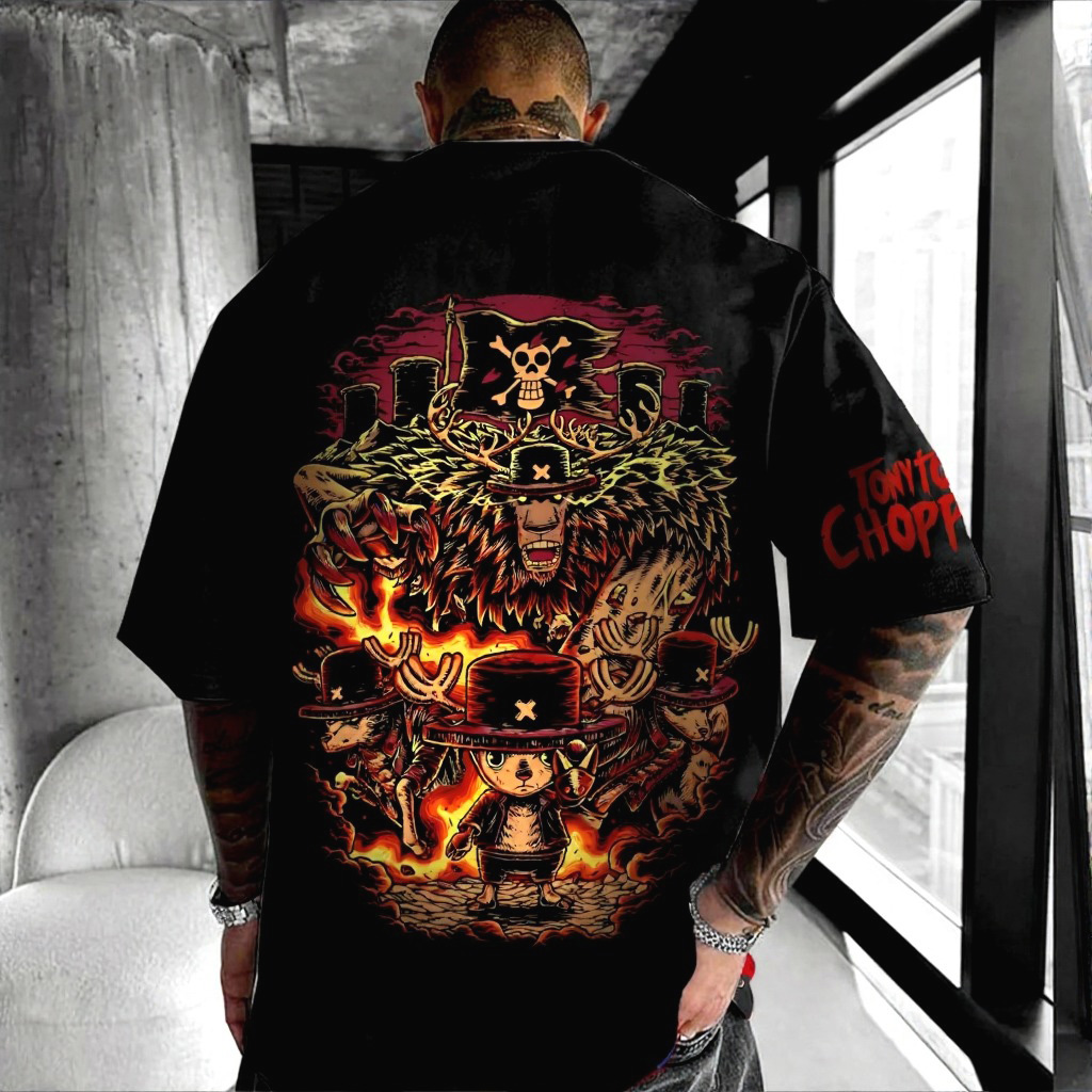 Unisex Anime Inspired Vintage T-Shirt