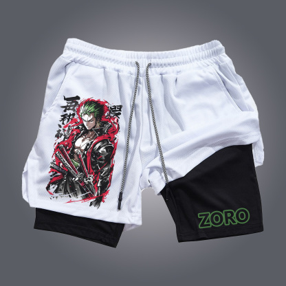 Unisex  Casual Anime Streetwear Shorts