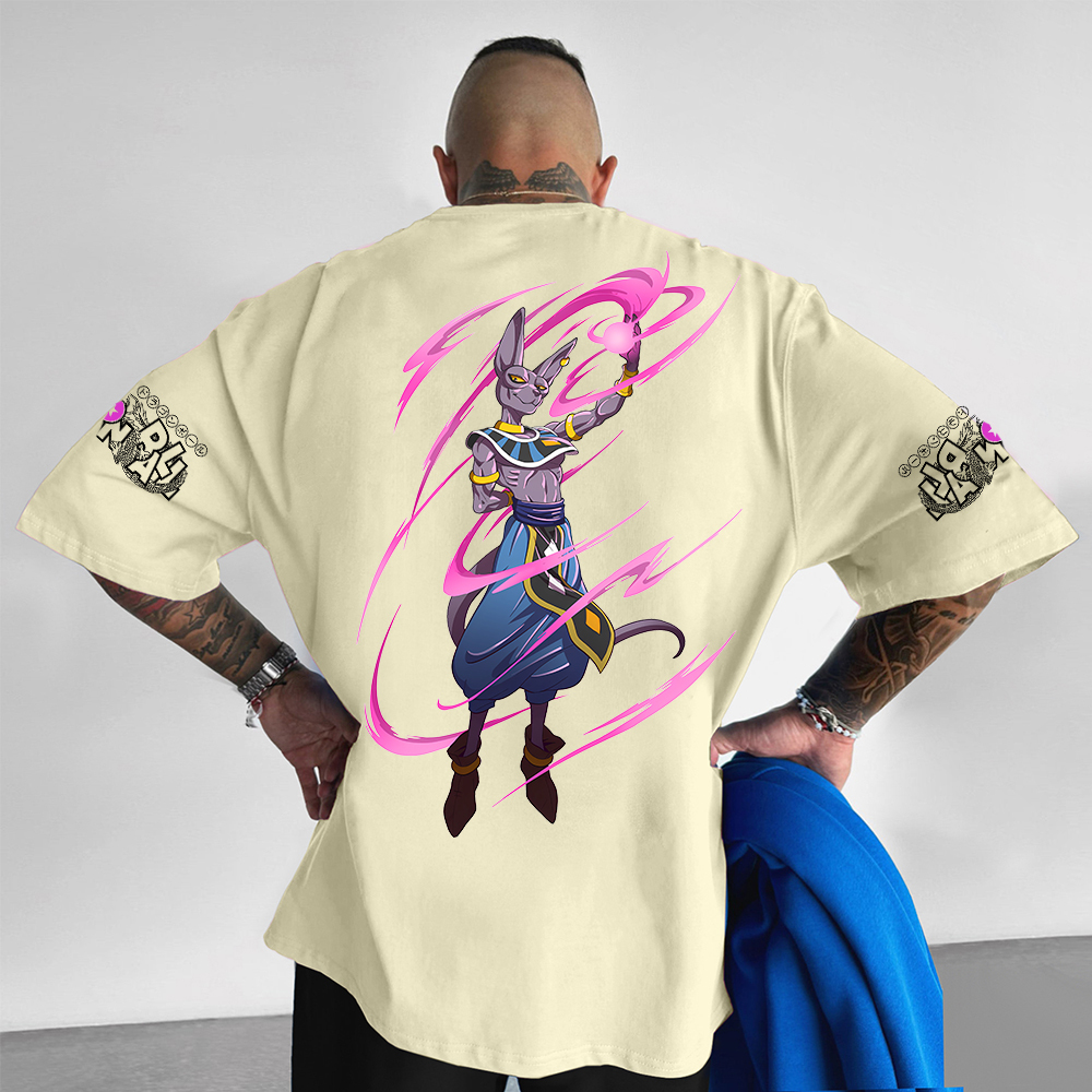 Unisex Anime Inspired Graphic Streetwear Vintage T-shirt