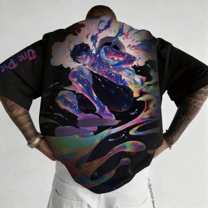 Unisex Anime Inspired Vintage T-Shirt