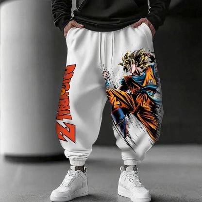Unisex Anime Printed Gift Oversized Harem Pants