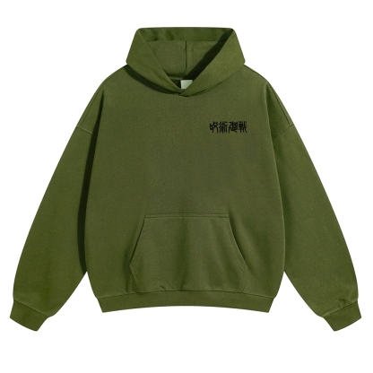 Unisex Casual Anime Print Hoodie-AnimeClothe
