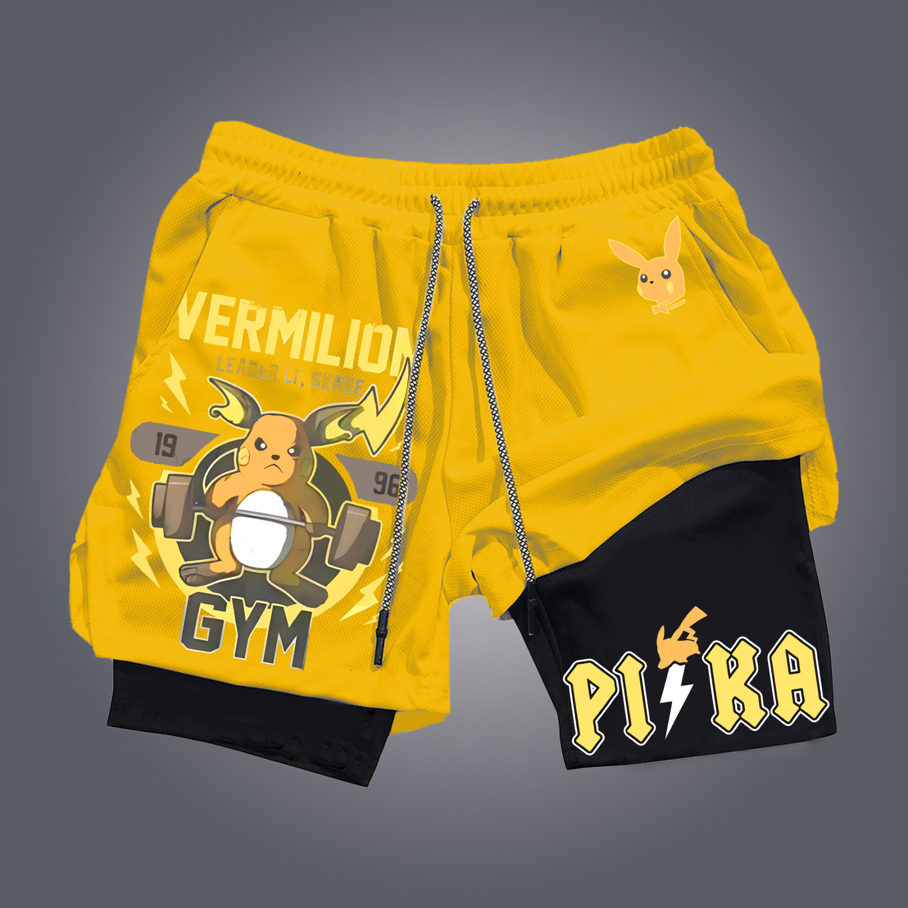 Unisex “Pokémon” Casual Anime Streetwear Shorts