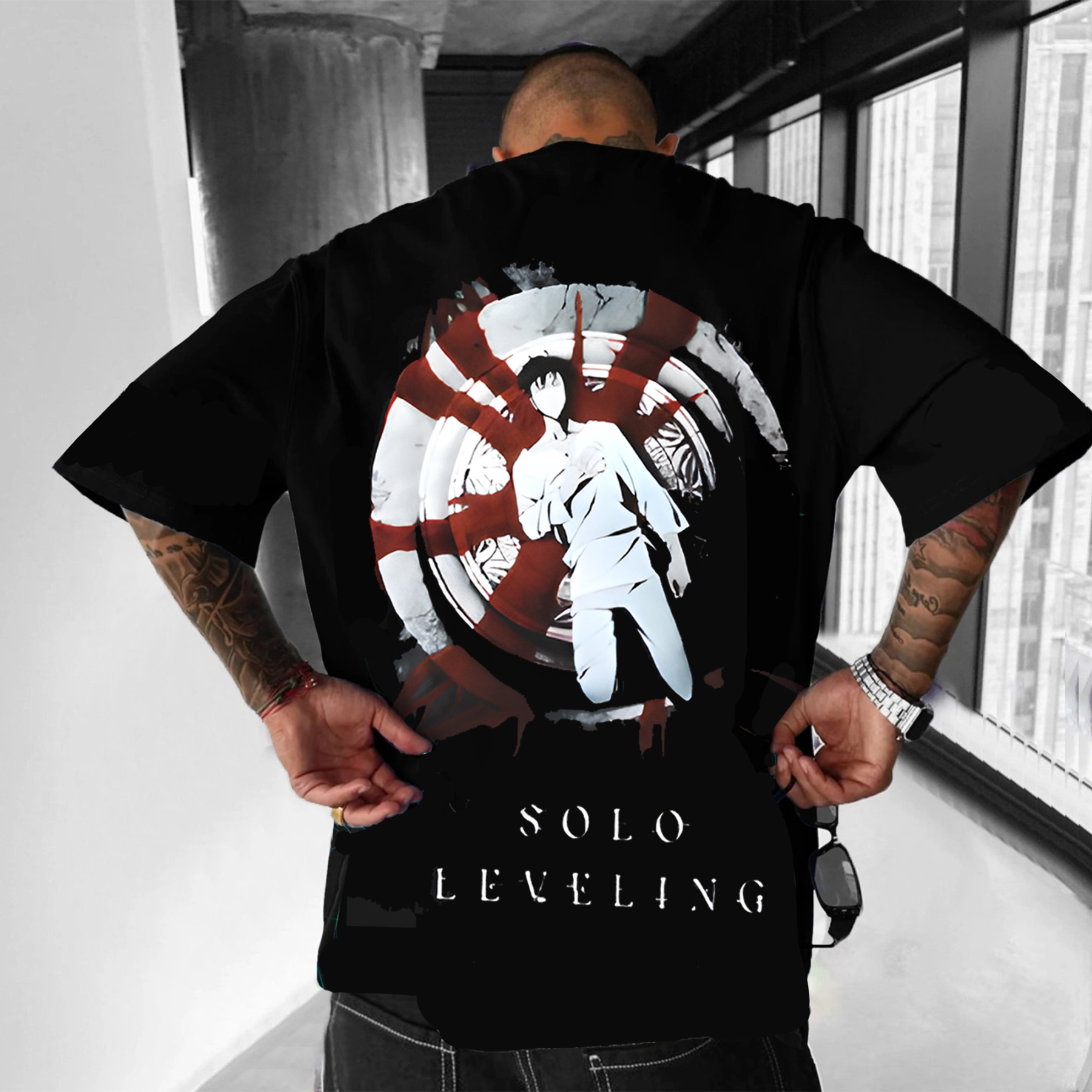 Unisex Anime Inspired Vintage T-Shirt-AnimeClothe