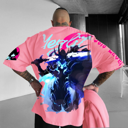 Unisex  "Solo Leveling" Anime Inspired Vintage T-Shirt