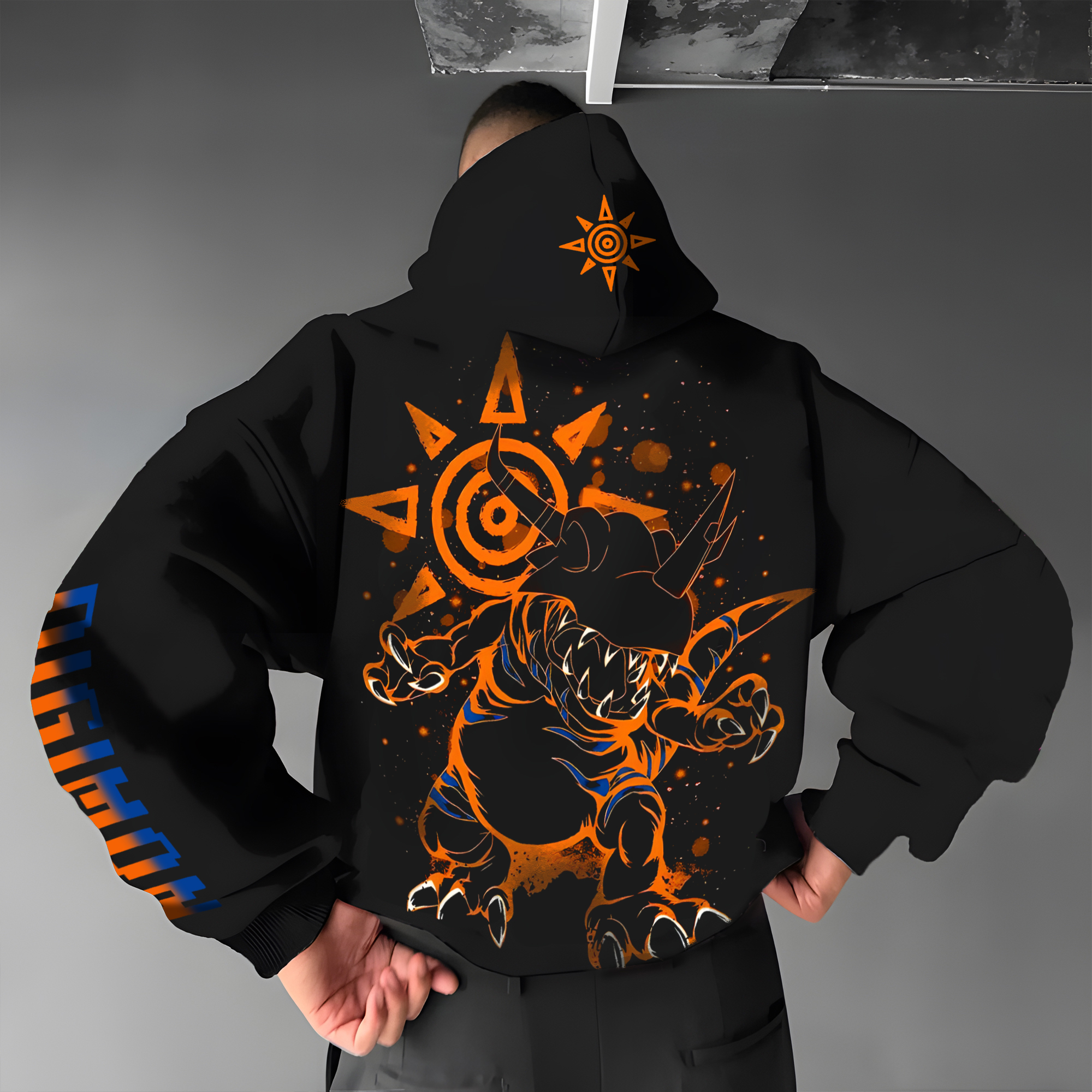 Unisex “Digimon” Anime Graphic Streetwear Vintage Hoodie