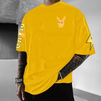 Unisex   Anime Inspired Vintage T-Shirt-AnimeClothe