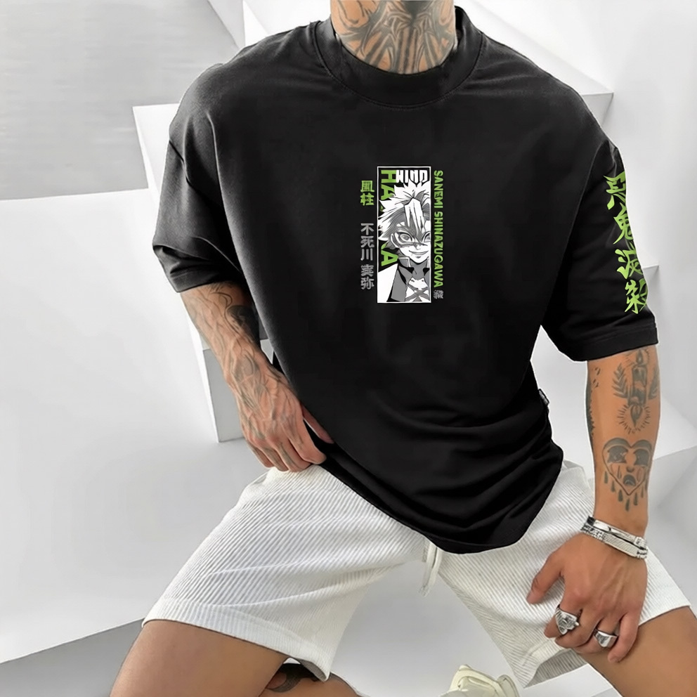 Unisex  Demon Slayer Anime Inspired Vintage T-Shirt