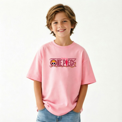 One Piece Chopper Anime Graphic T-Shirt for Gear 5 Luffy Kids Cartoon Print Cotton Tee