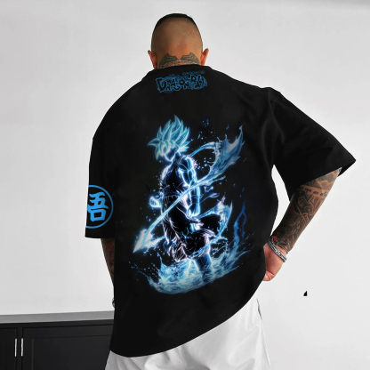 Unisex Anime Inspired Vintage T-Shirt-AnimeClothe