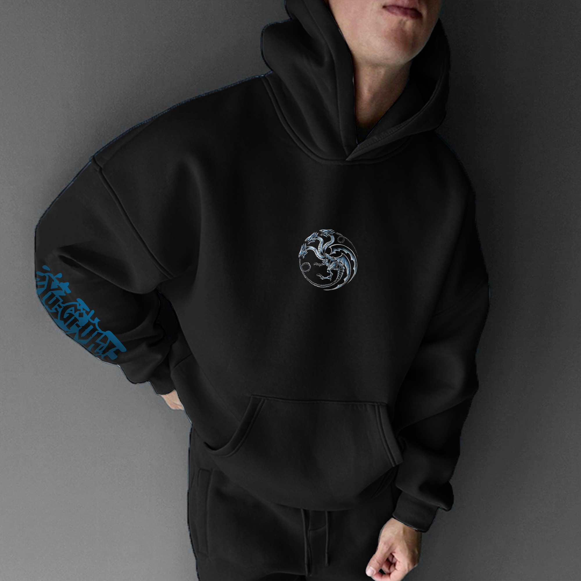 Unisex Anime Style Retro Hoodie