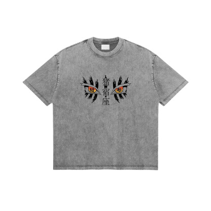 Unisex  "Solo Leveling" Akaza Anime Inspired Vintage T-Shirt