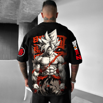 Unisex Anime Inspired Vintage T-Shirt-AnimeClothe
