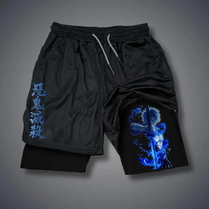 Unisex Demon Slayer Casual Anime Streetwear Shorts