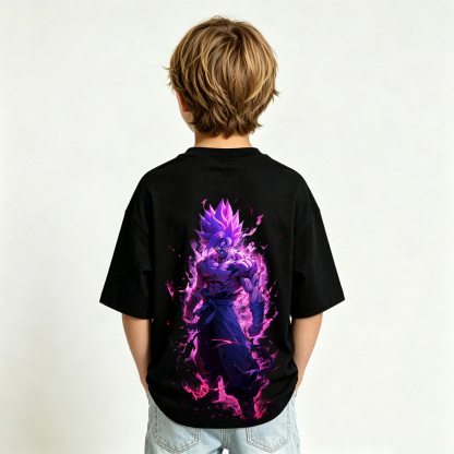 Dragon Ball Anime Graphic T-shirts for Goku Kids Cartoon Print Cotton Tee